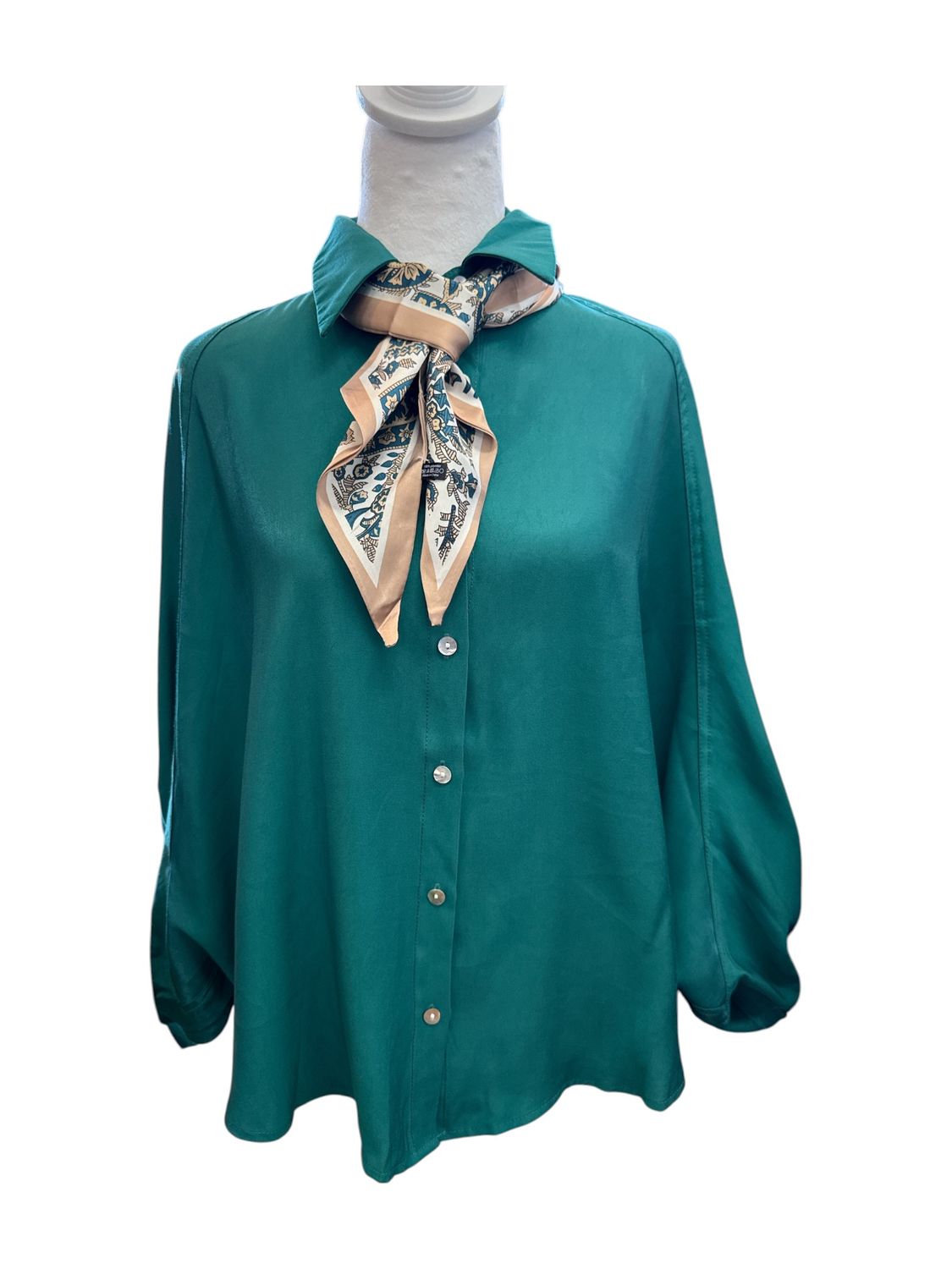 Puff Wide L/S Button Down Shirt