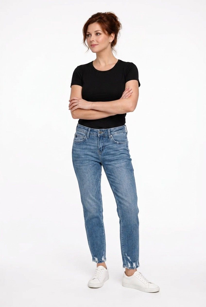 Jupiter Mid Rise  Crop Straight