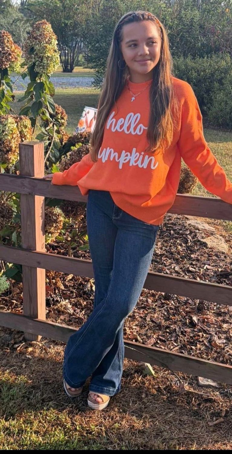 Hello Pumpkin Sweater