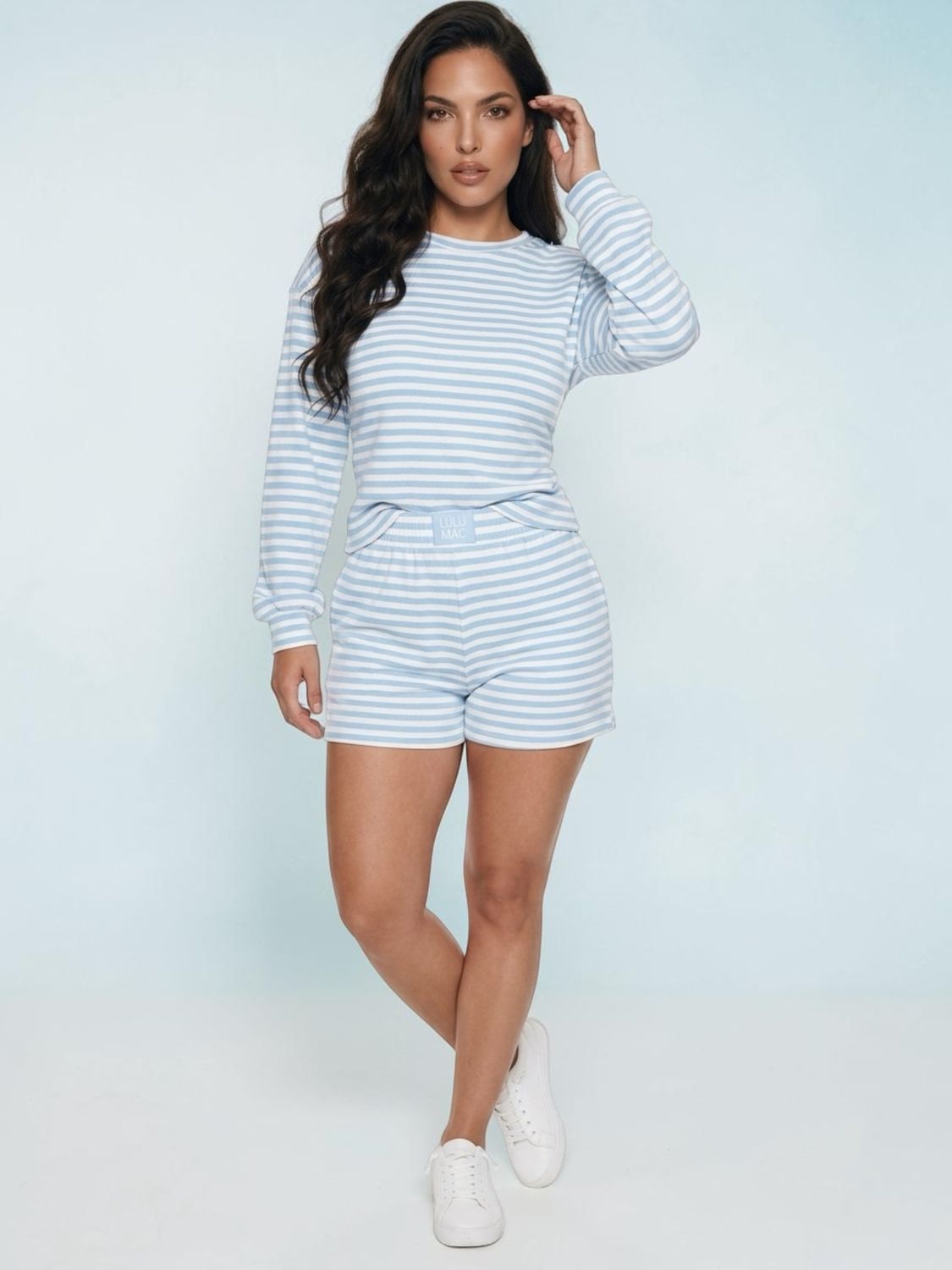 LuLu Mac Long Sleeve Striped Top