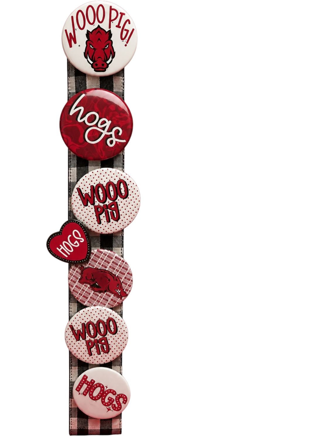 Razorback Pin Back Buttons