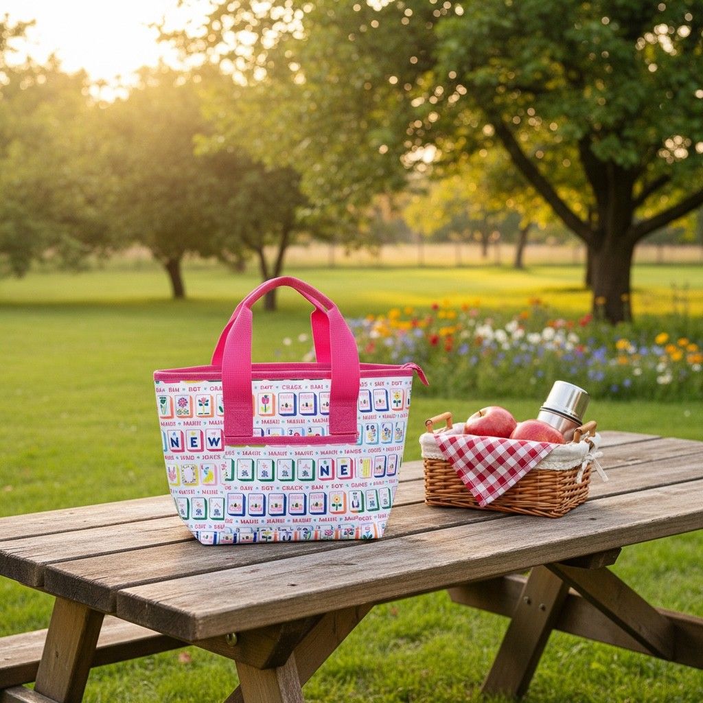 Mahjong Swig Bag