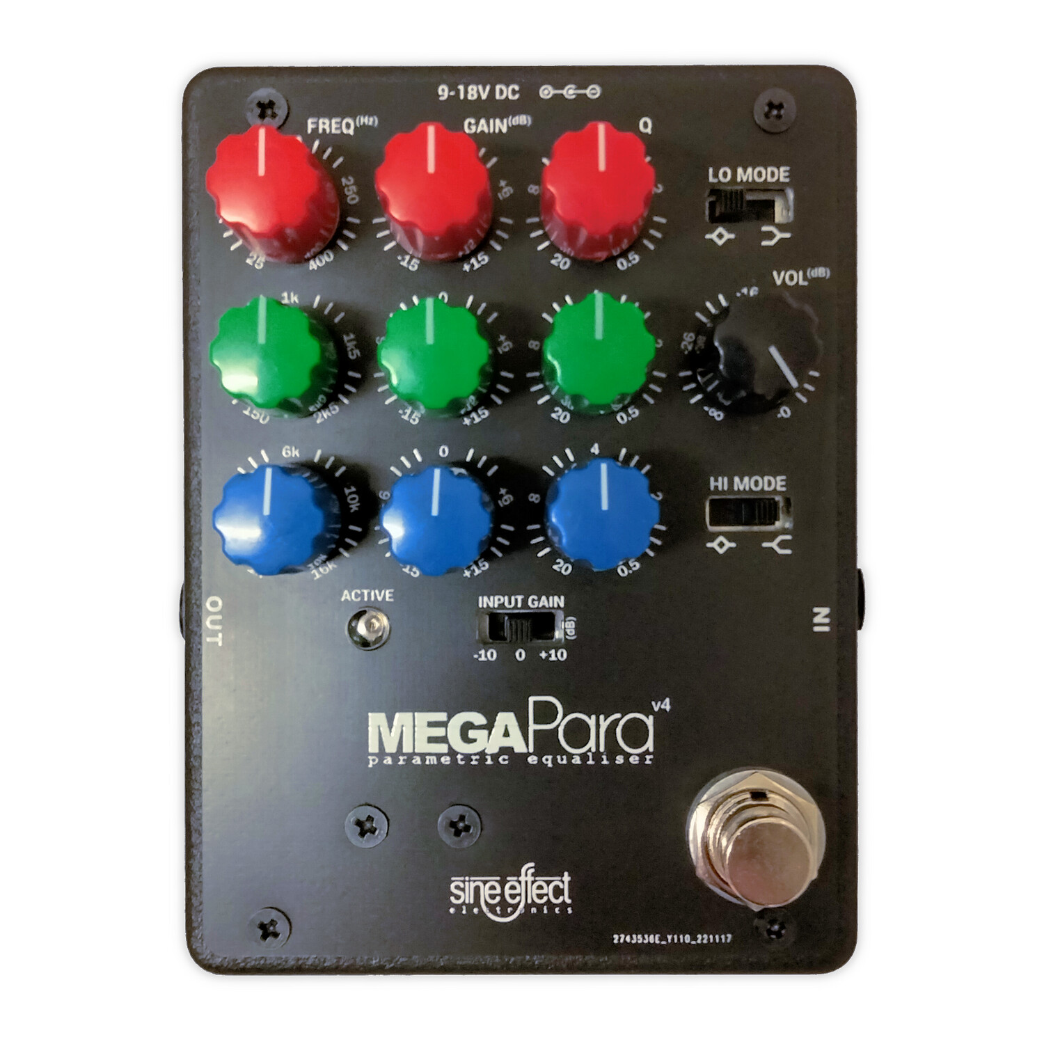NEXT Parametric EQ Guitar Pedal. 1980s Japan. | Reverb