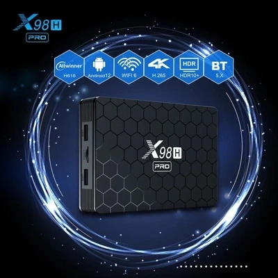 ​4K Smart TV Box with Android 12