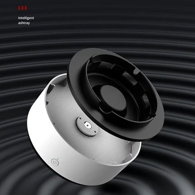 Multipurpose Smokeless Ashtray With Air Purification Function Portable Living Room Office Accessories Smart Home Supplies Gadget