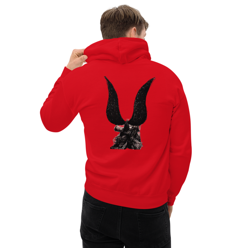 feel Unisex Hoodie with special drawing