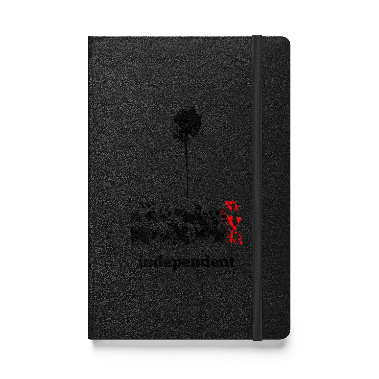 Independent -Artist designed Hardcover bound notebook by Eunoia Lumina