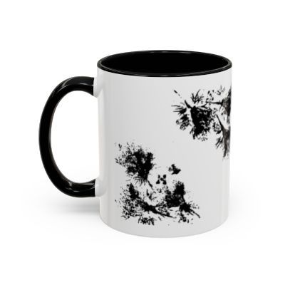 Untouched - Artist designed Two-tone Coffee Mug by Eunoia Lumina