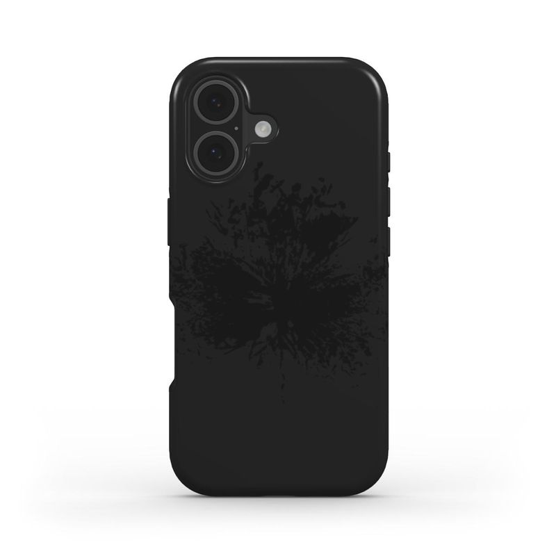 Cloud Walker - Artist designed Tough Phone Case by Eunoia Lumina Eunoia Lumina Cloud Walker case – poetic design inspired by sky and calm. Color black with black design print.