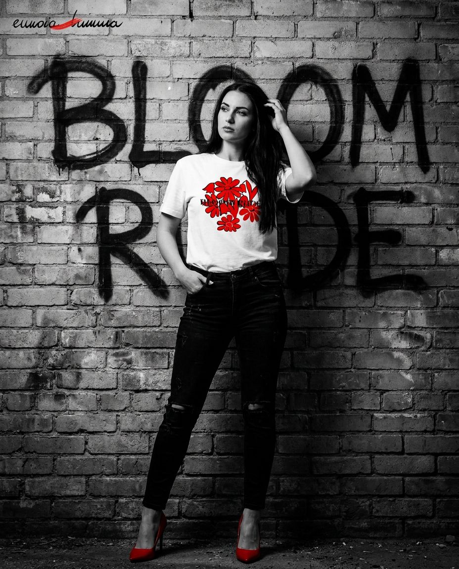 Bloom Rude Premium Women's T-Shirt