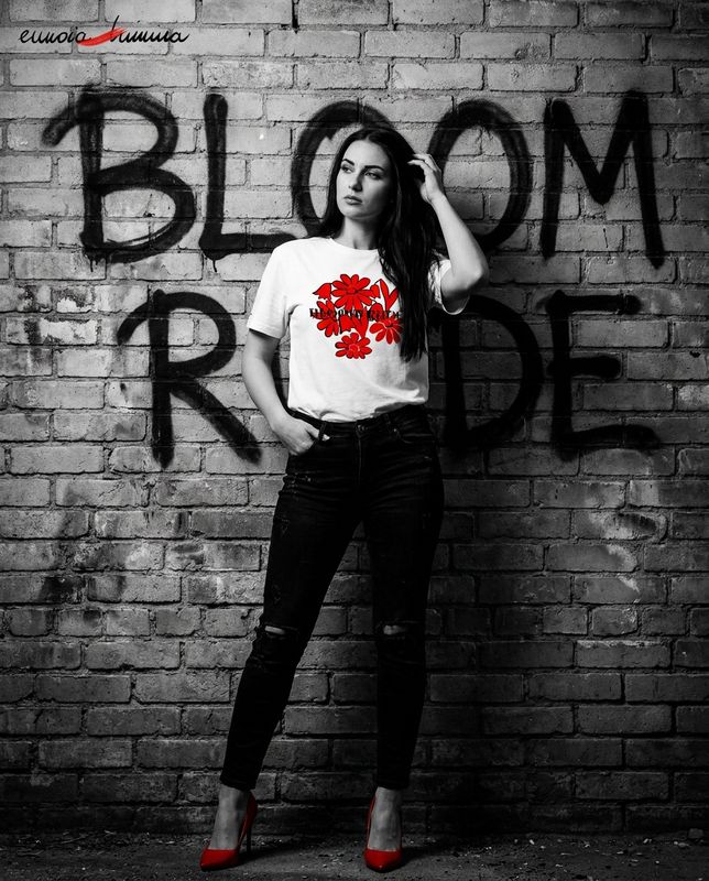 Bloom Rude Premium Women's T-Shirt