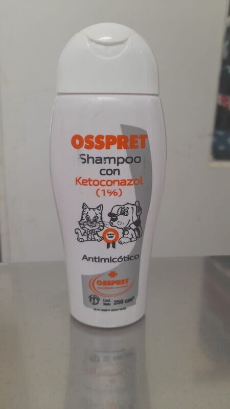 Shampoo con Ketoconazol 1% Osspret