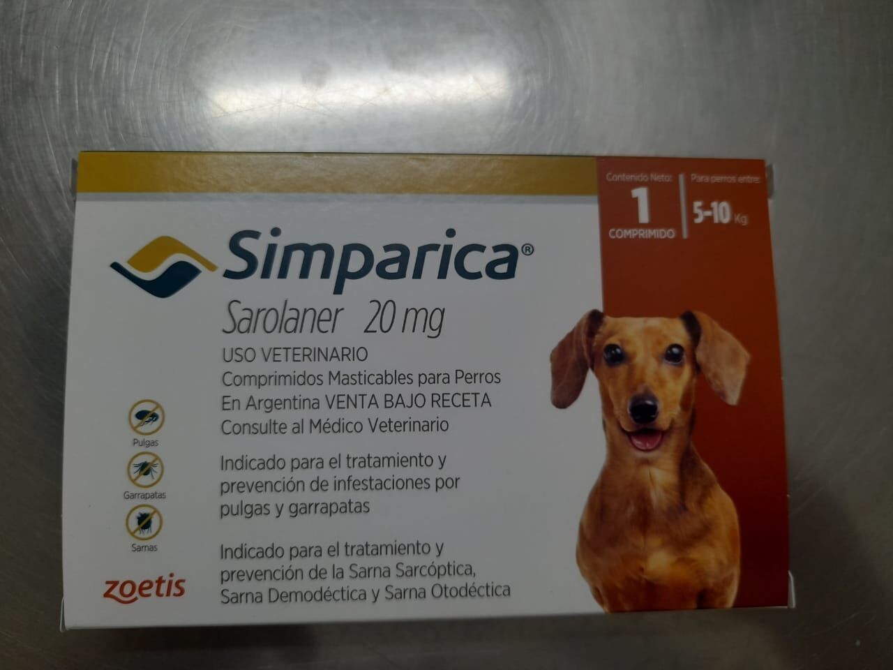 Sarolaner 20 mg