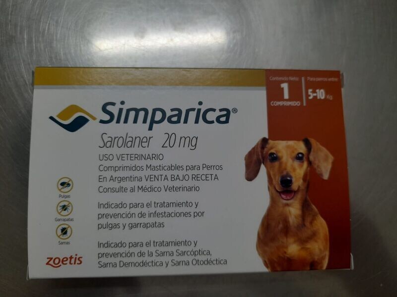 Sarolaner 20 mg
