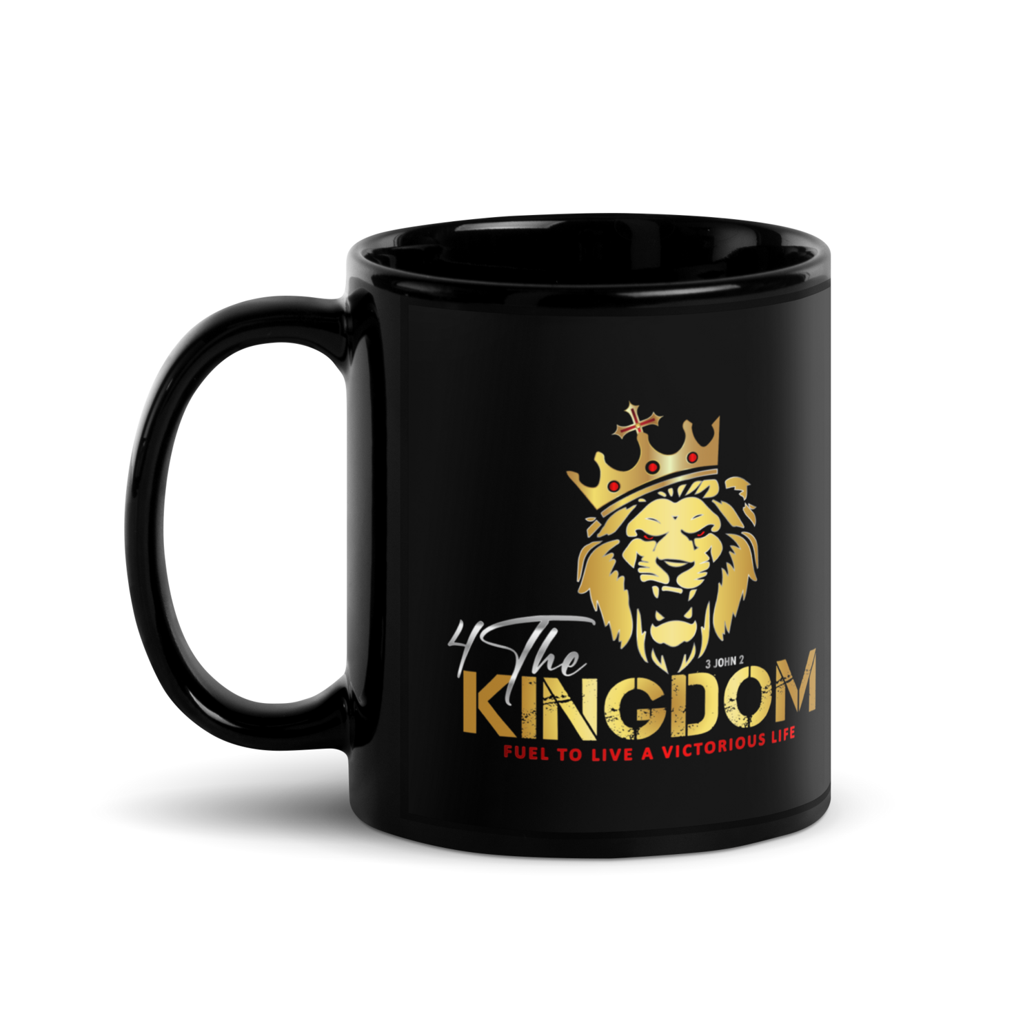 11oz Black Coffee Mug