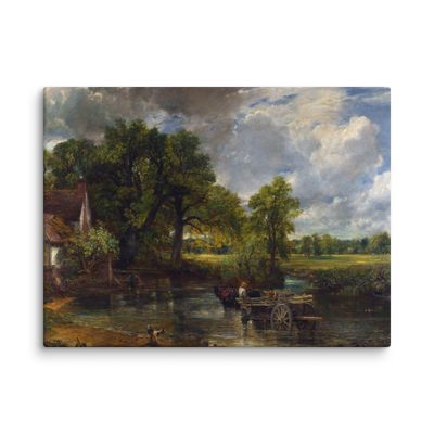 The Hay Wain by John Constable (1821) | Canvas Print
