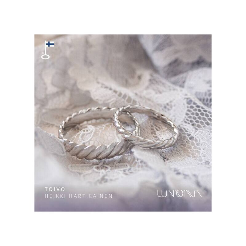 Lumoava Toivo sormus 3mm