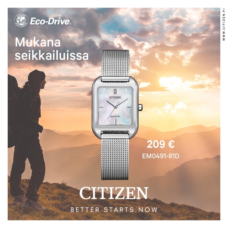 Citizen Eco-Drive rannekello