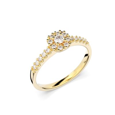 Festive Jasmin timanttisormus