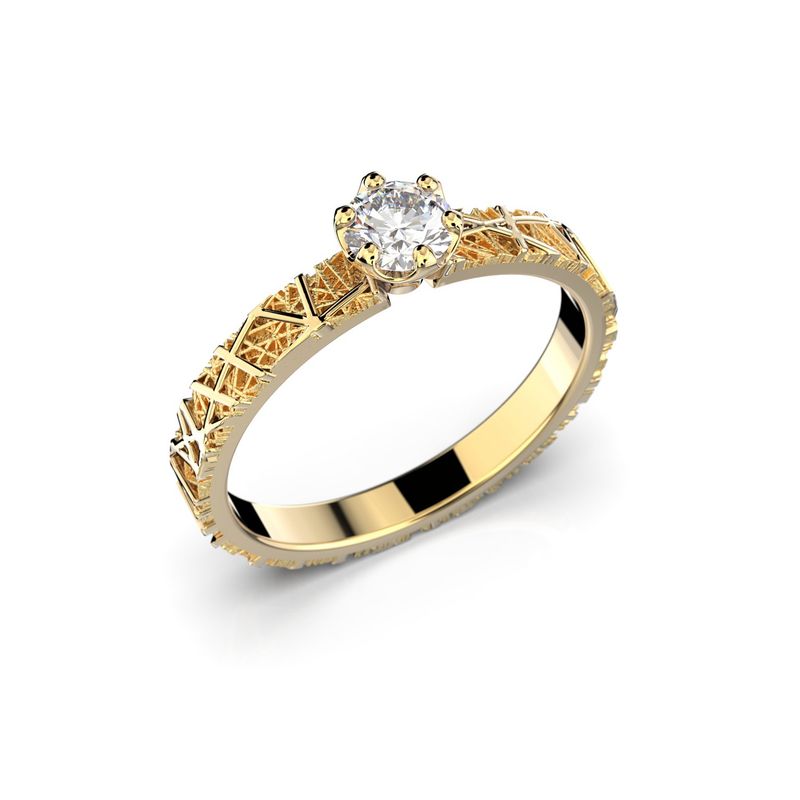 Festive Routa Ikirakka timanttisormus