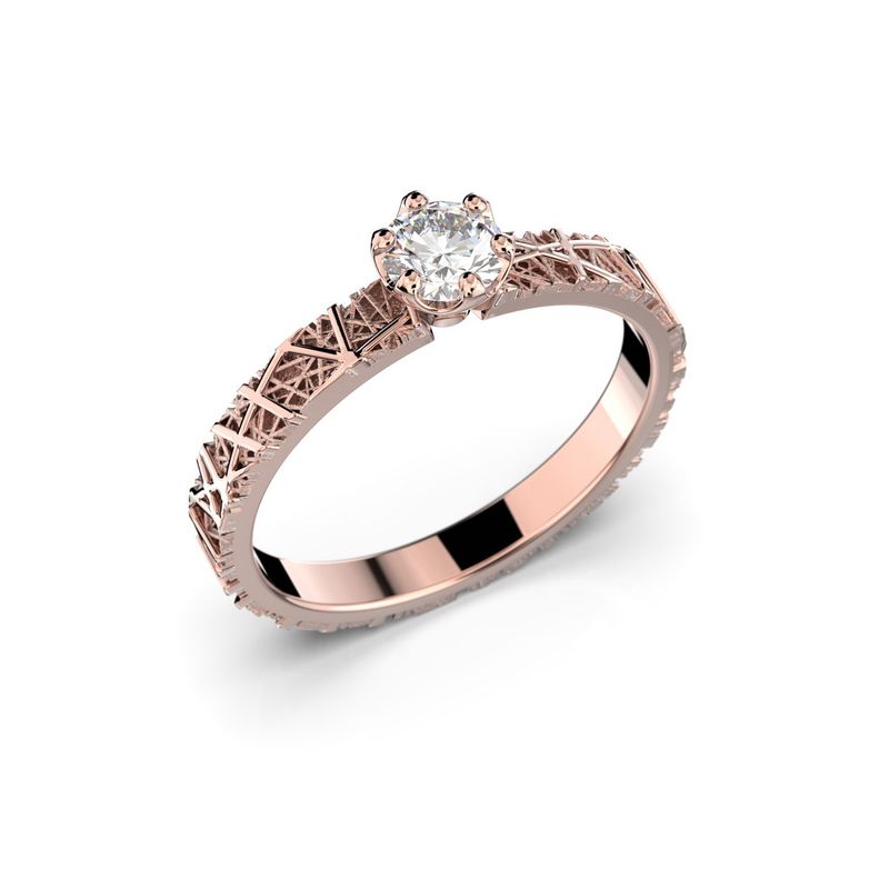 Festive Routa Ikirakka timanttisormus