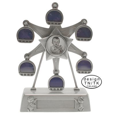 Maailmanpyöräkehys soittorasialla Maailmanpyöräkehys soittorasialla