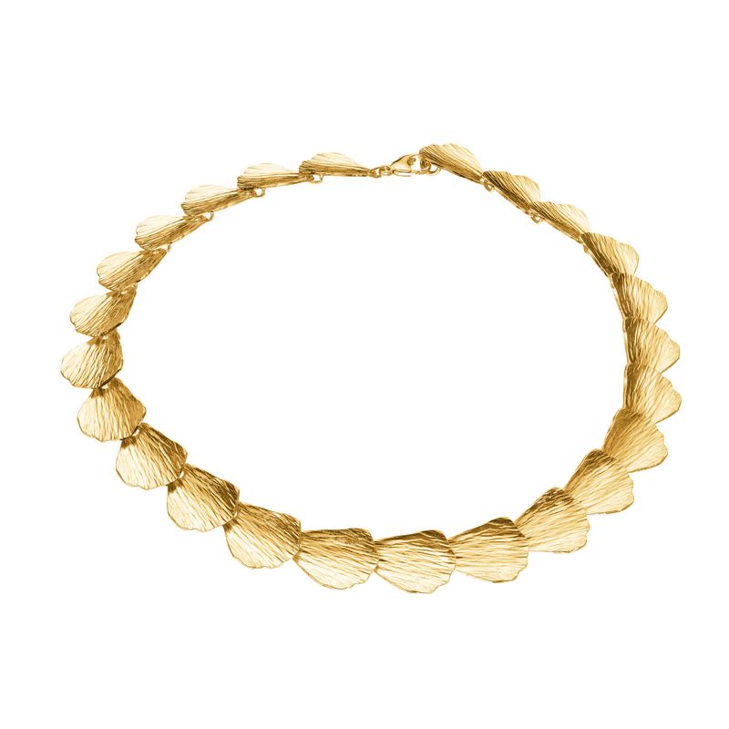 Lumoava Yölento kaulakoru keltakullattu