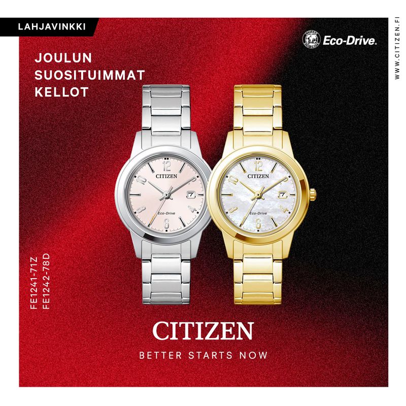 Citizen Eco-Drive rannekello