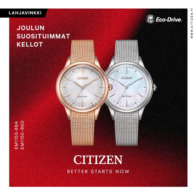 Citizen Eco-Drive Gerbera rannekello