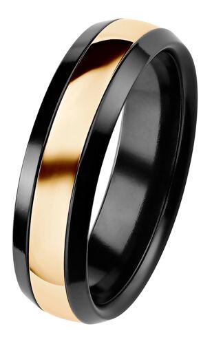 Kohinoor Duetto Black Edition-sormus