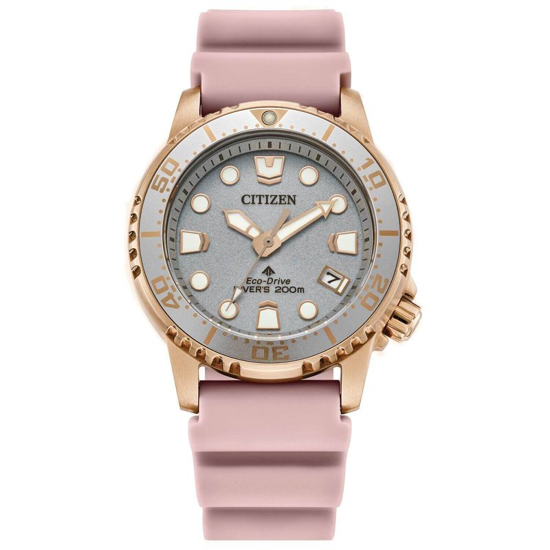 Citizen Promaster Marine Eco-Drive Diver pink rannekello