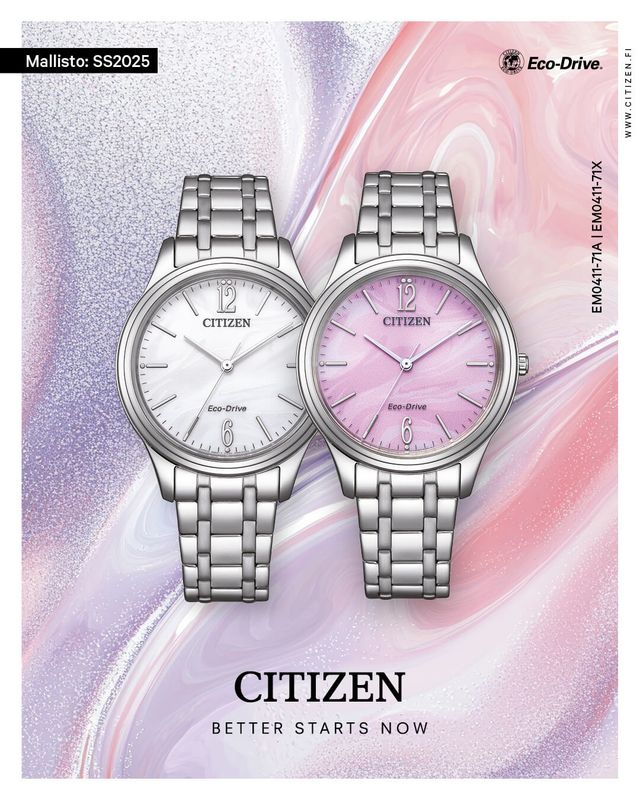 Citizen Eco-Drive Elegance rannekello