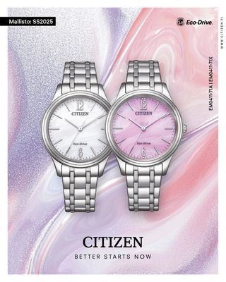 Citizen Eco-Drive Elegance rannekello