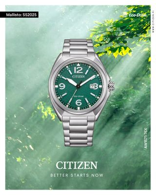 Citizen Eco-Drive Military rannekello