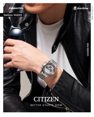 Citizen Eco-Drive Promaster Sky rannekello
