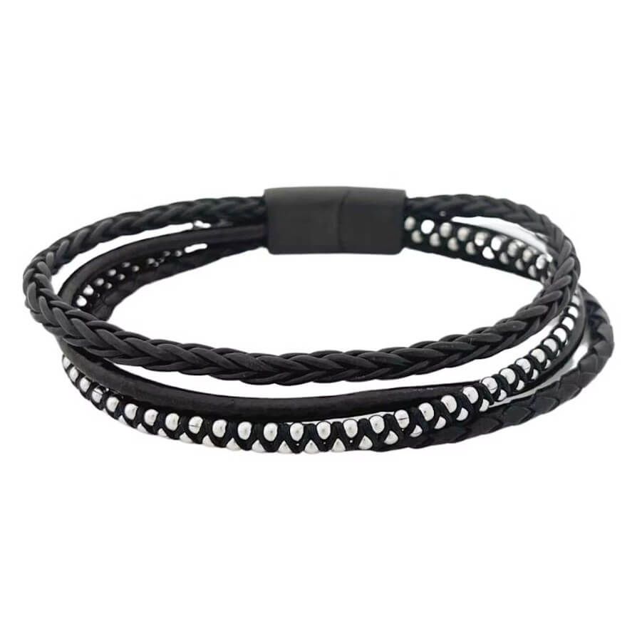 Catwalk Jewellery nahkaranneke