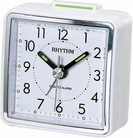 Rhythm Herätyskello, valkoinen