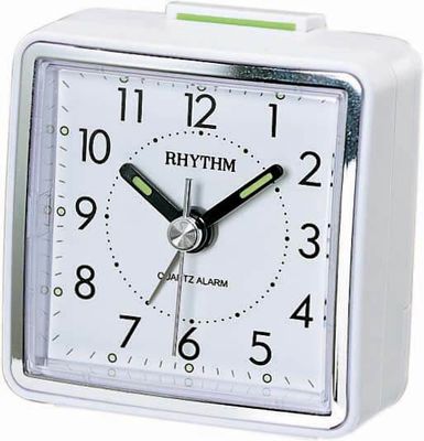 Rhythm Herätyskello, valkoinen