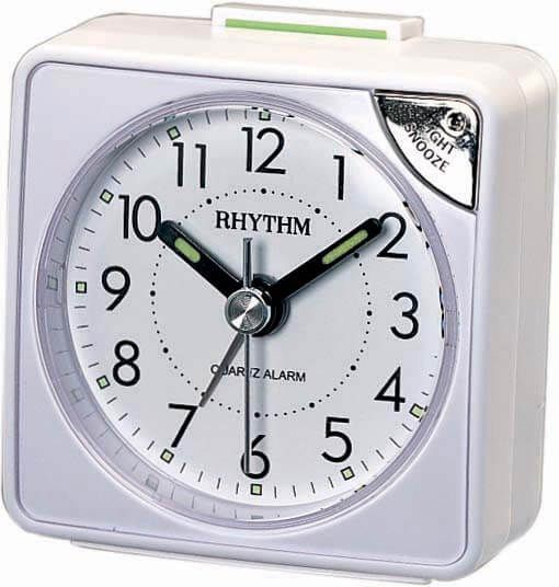 Rhythm Herätyskello, valkoinen