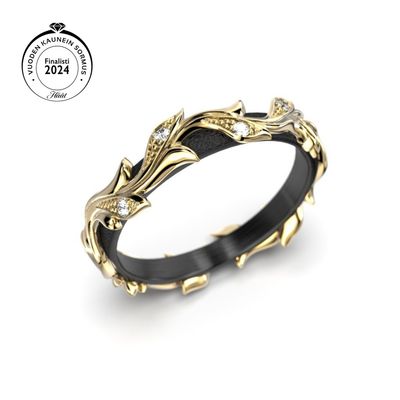 Festive Feeniks timanttisormus