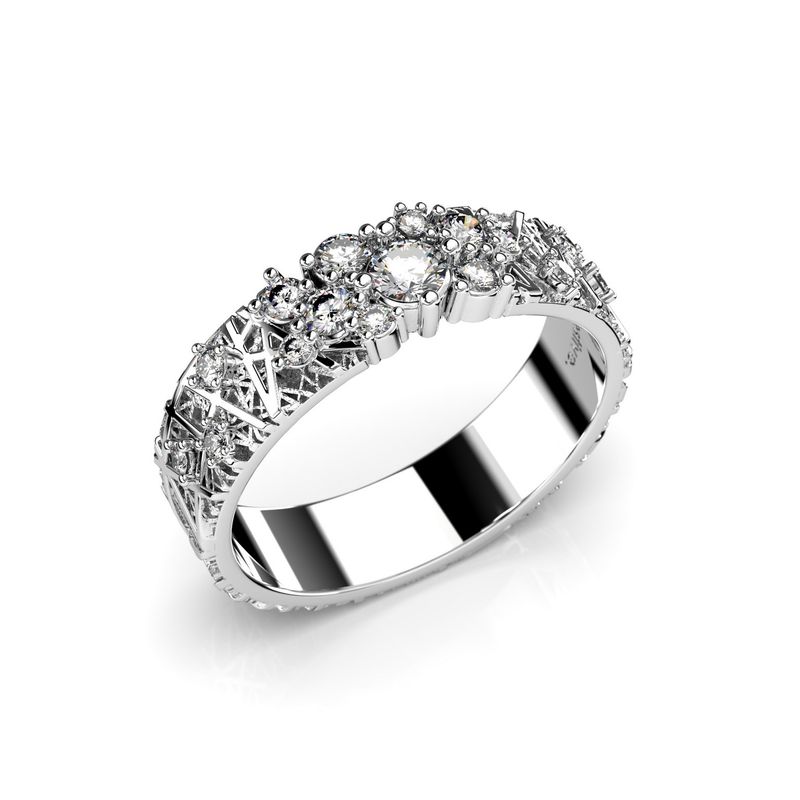 Festive Routa Rakka timanttisormus