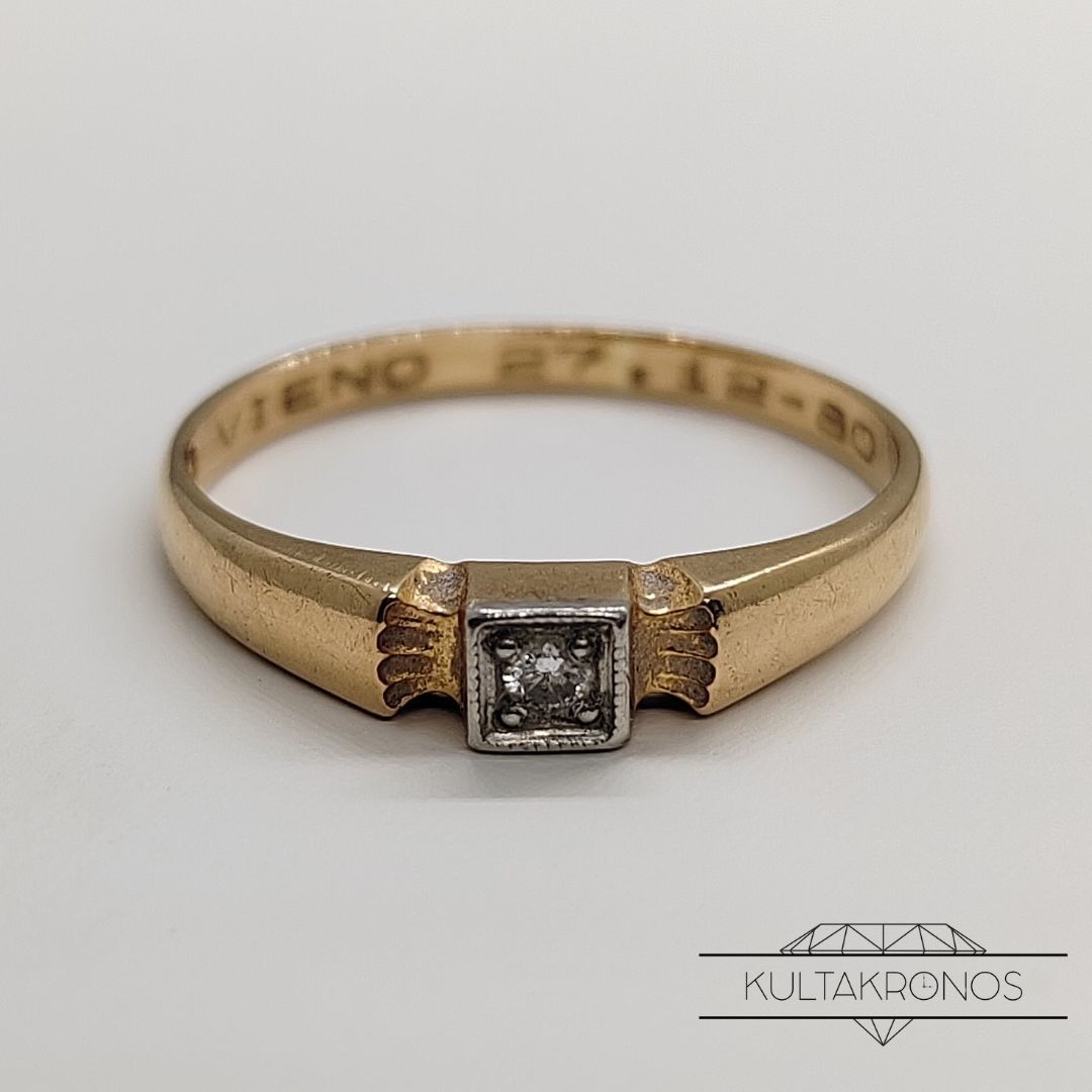 Kultainen sormus timantilla - 1979 Kultainen sormus timantilla - 1979