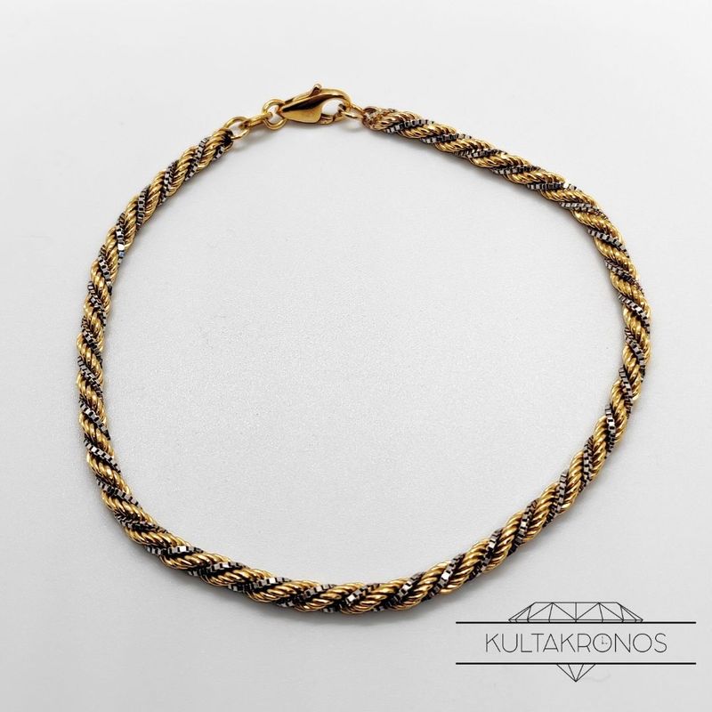 Kultainen cordell -rannekoru