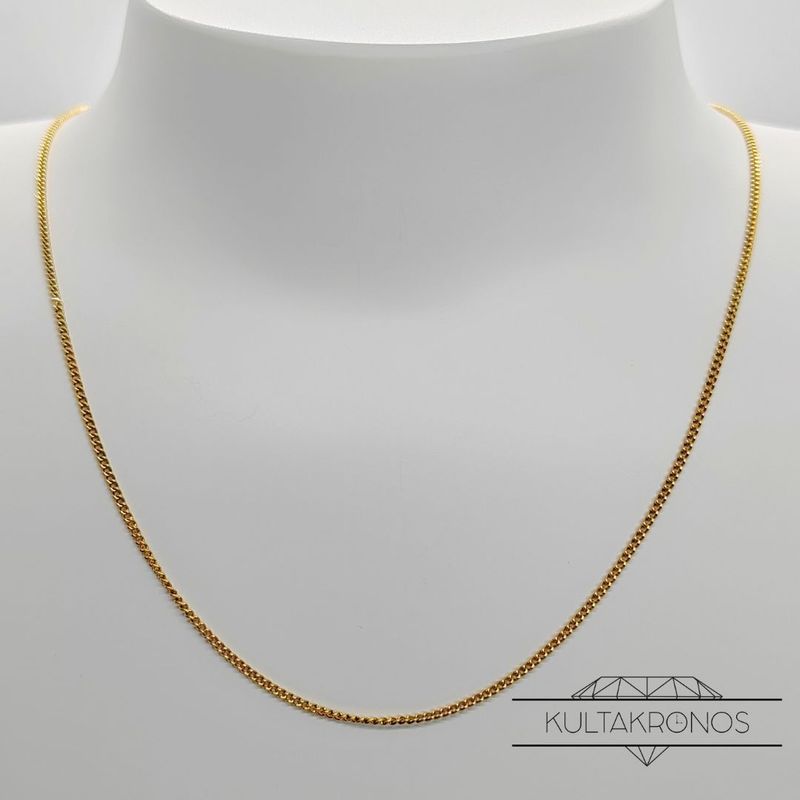 Kultainen lyhyt kaulaketju