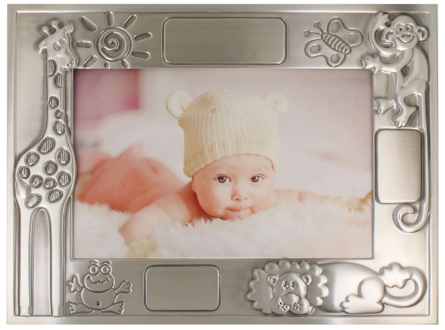 Viidakon eläimet kastekehys