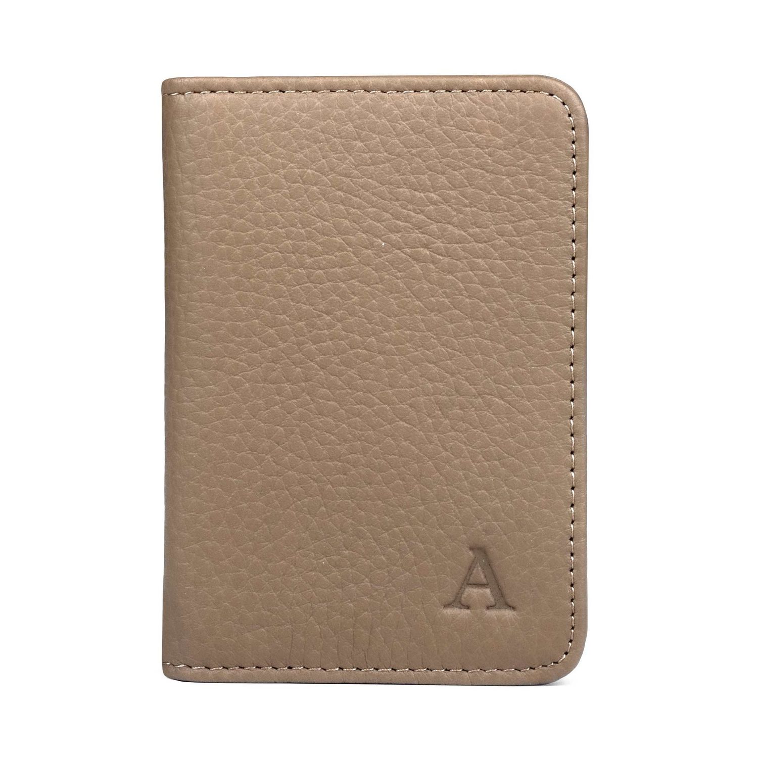 AARNI Hirvennahkainen lompakko, hiekka