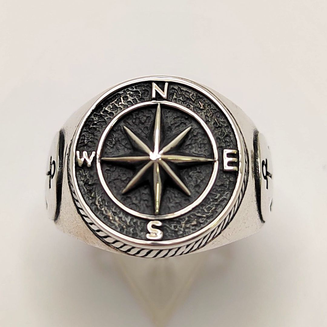 Catwalk Jewellery Kompassi-sormus