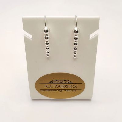 Catwalk Jewellery hopeiset korvakorut