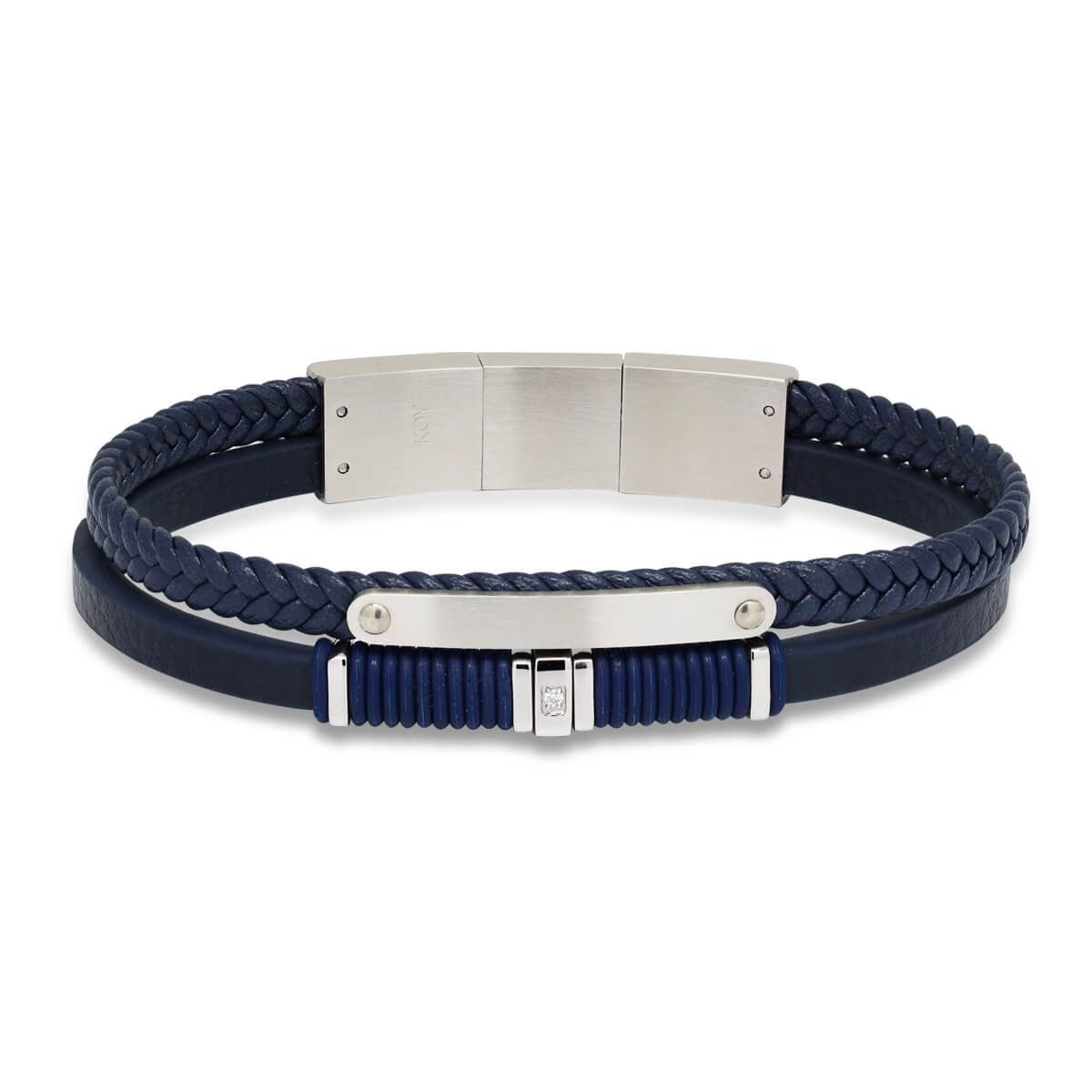 Sininen nahkarannekoru