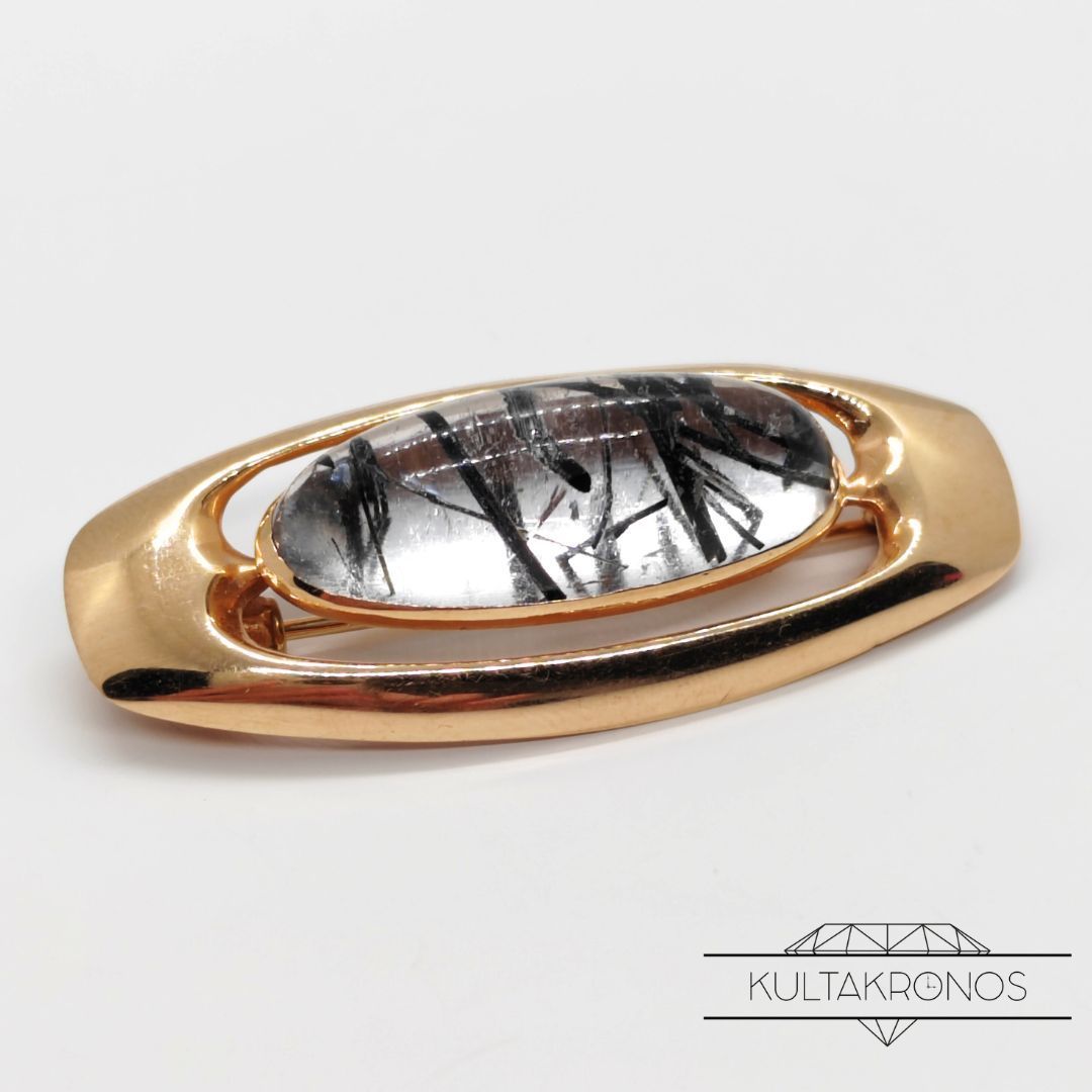 Turmaliinikvartsi rintaneula - 1961